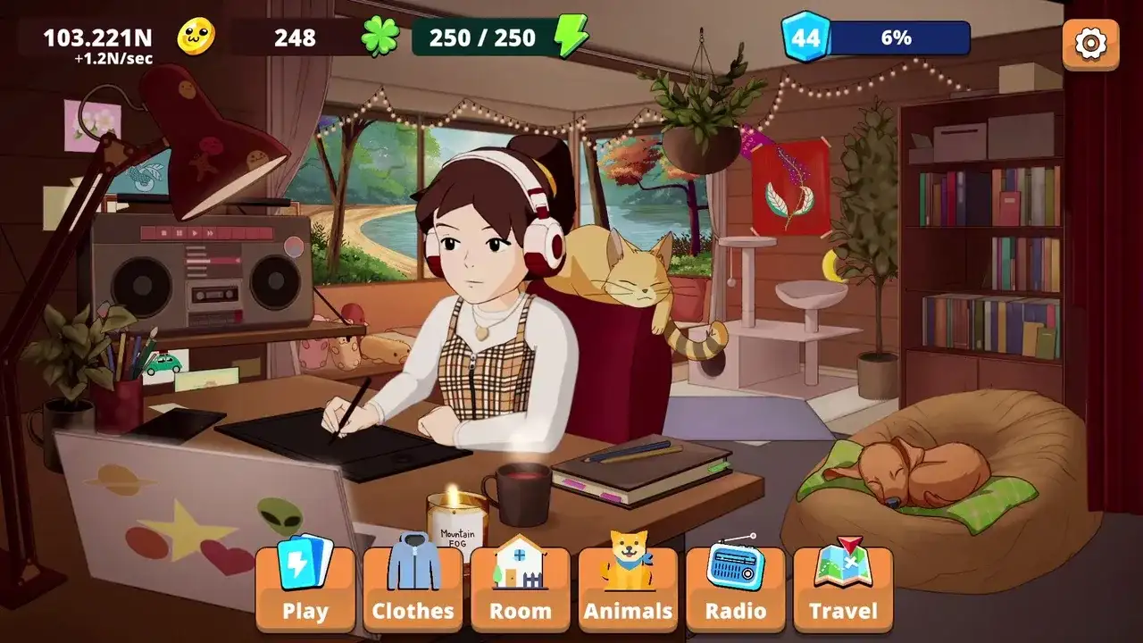 Comfy Girl: Lofi Companion
